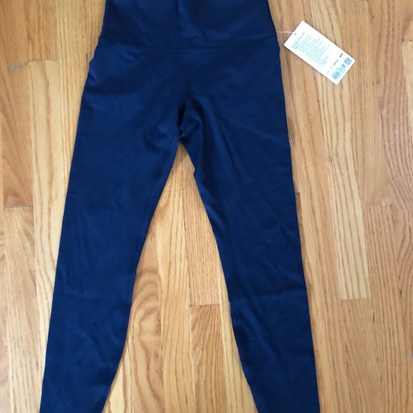 Lululemon Wunder Under High Rise Tight - True Navy 8 28" - Picture 3 of 6